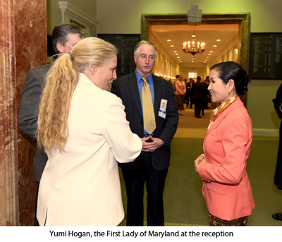 Maryland First Lady at Art Show